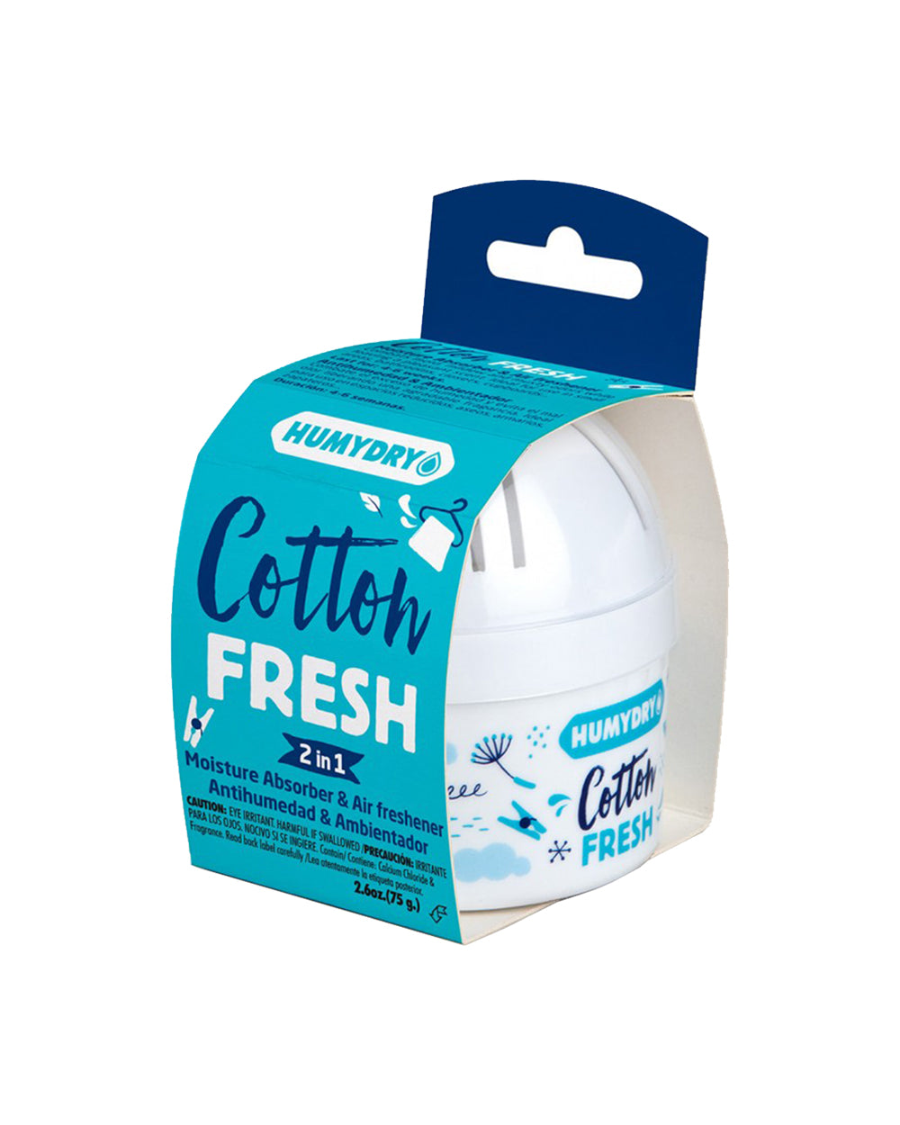 Humydry Mini 2.6oz Moisture Absorber & Air Freshener Cotton Fresh Scent
