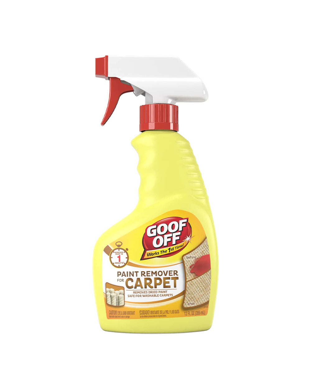 Goof Off 12oz Paint Remover for Carpet