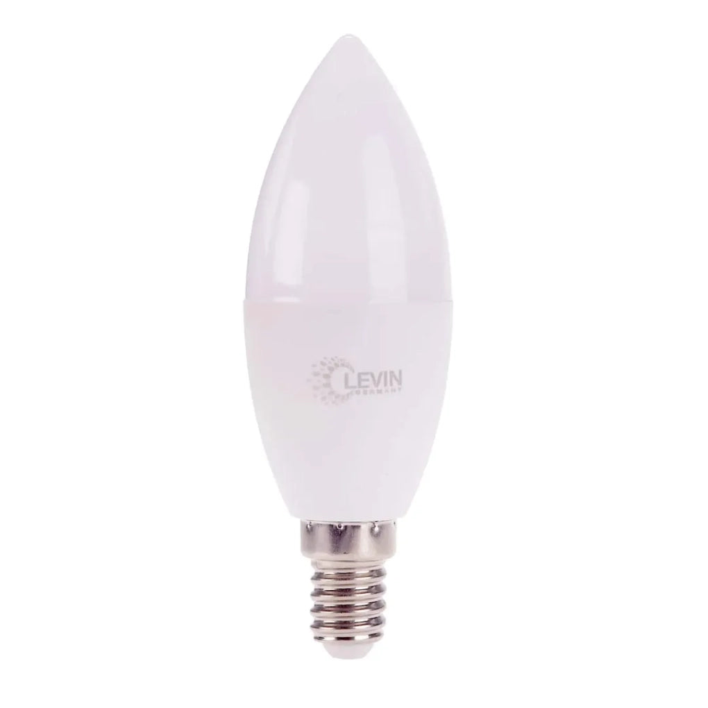 Levin LED C37 Candle Bulb 6W 6500K