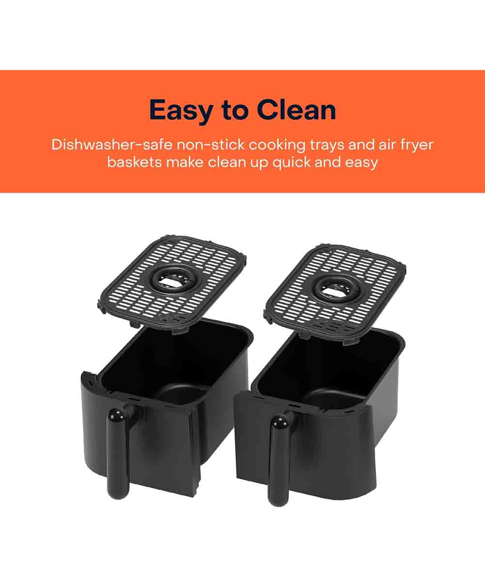 Nutricook Air Fryer Duo 2 Non Vision 8.5 Liter Black