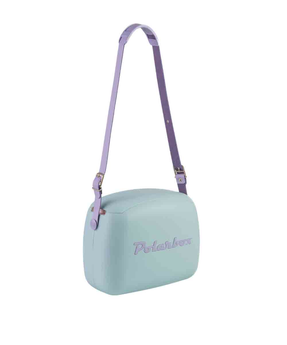Polarbox 6 Liter Summer Pop Cooler Bag with 2 Containers Celeste, Malva