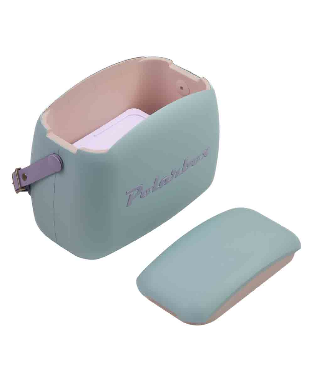 Polarbox 6 Liter Summer Pop Cooler Bag with 2 Containers Celeste, Malva