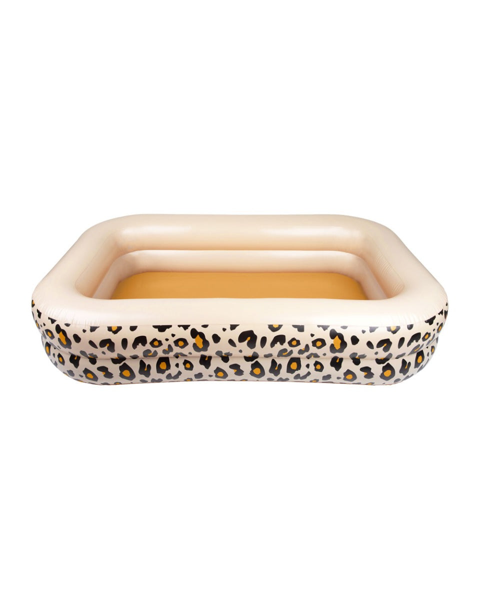 Swim Essentials Beige Leopard Printed Paddling Pool 211cm
