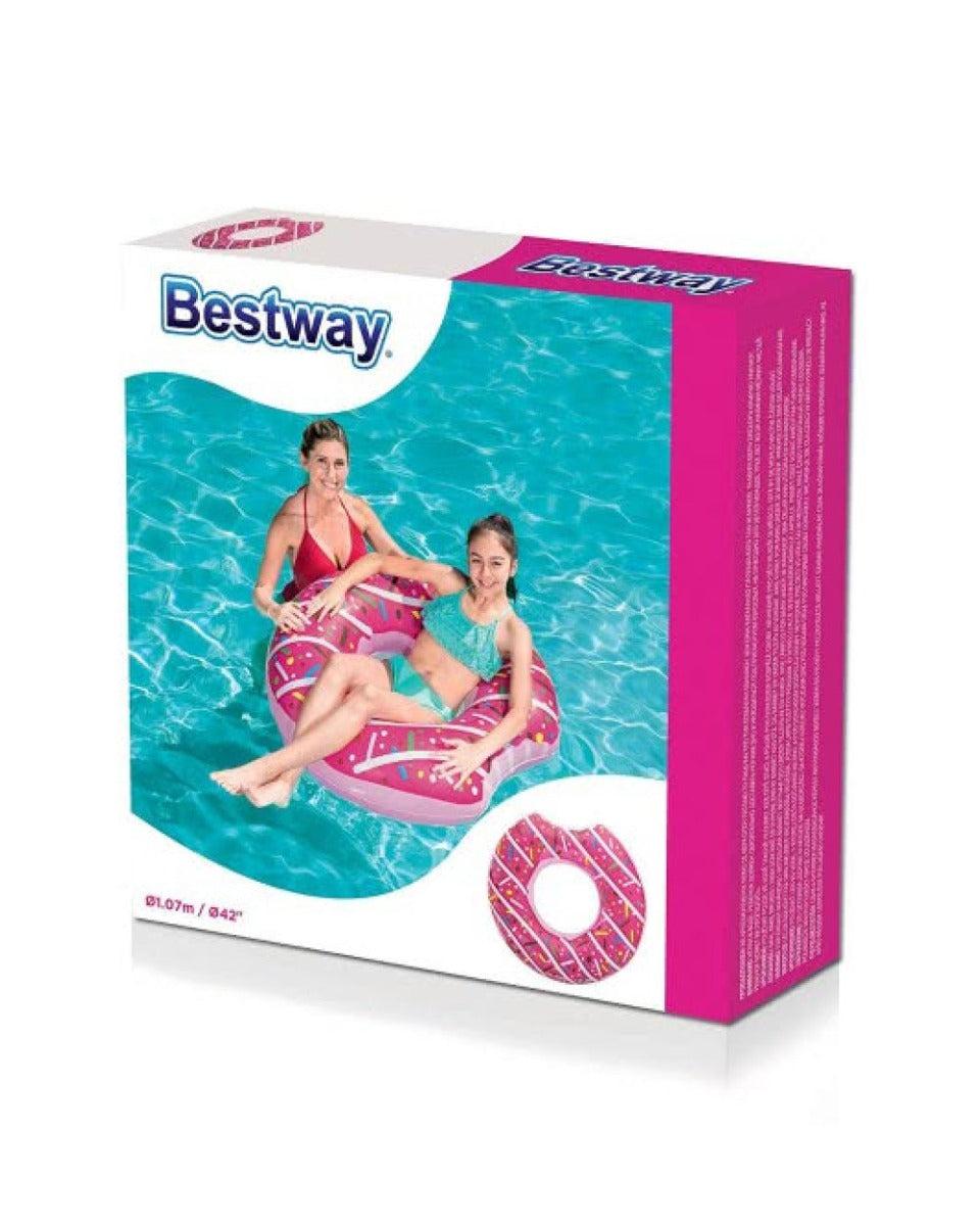 Bestway Swim Ring Donut 107cm Assorted 1 Piece
