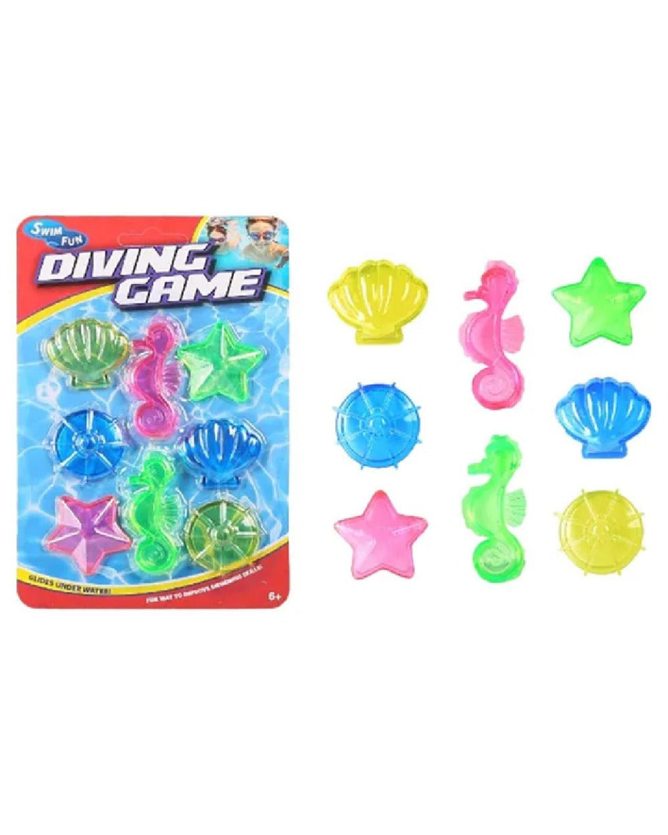 Mondo Diving Marine Toys Set of 8 Pieces