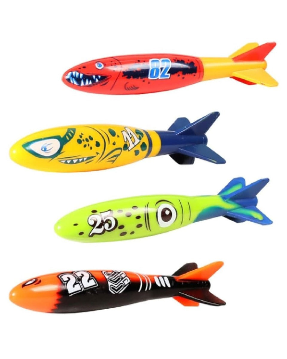 Mondo Diving Torpedo Toys Set of 4 Pieces