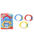 Mondo Diving Fish Ring Toys Set of 3 Pieces