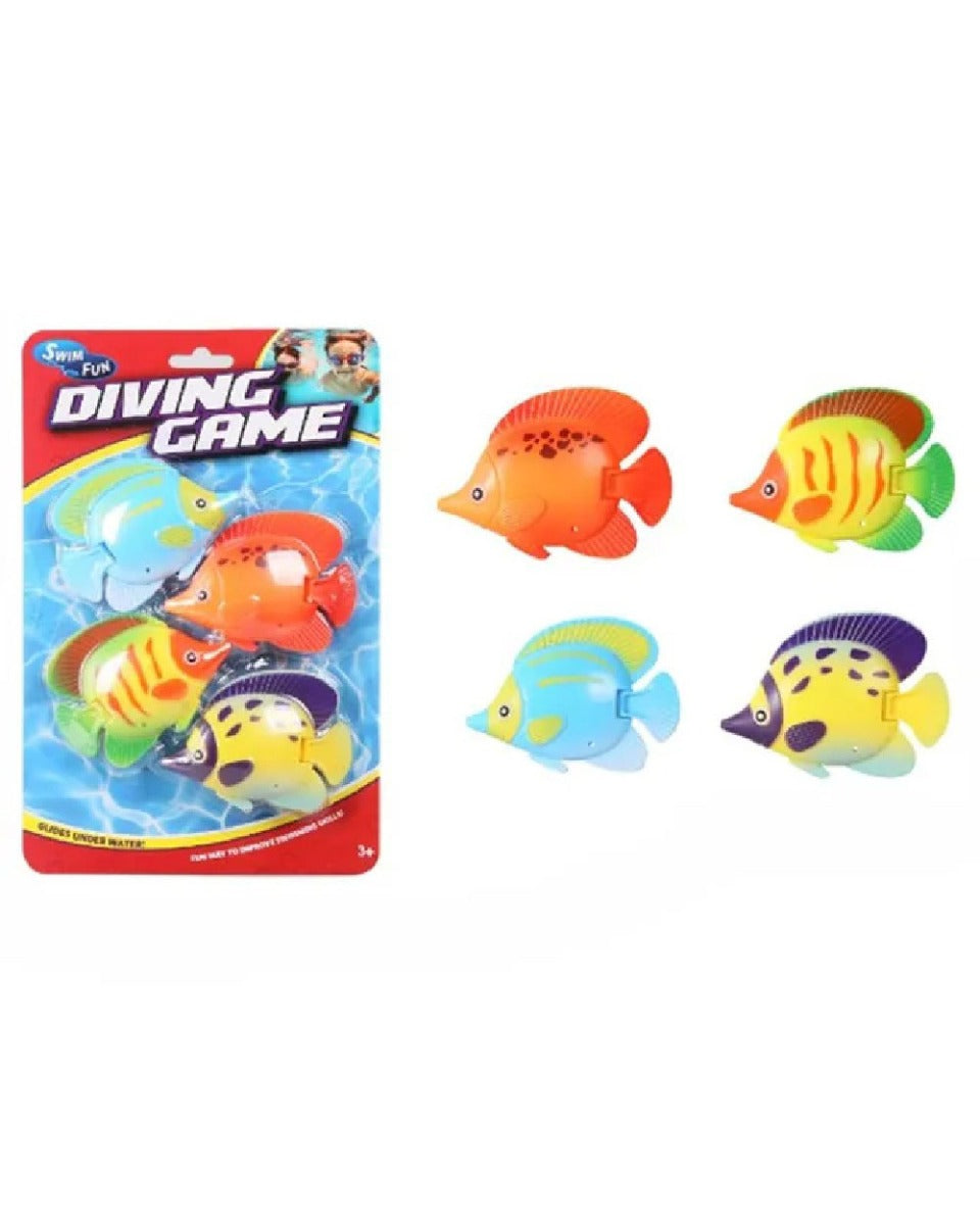 Mondo Diving Regalfish Toys Set of 4 Pieces