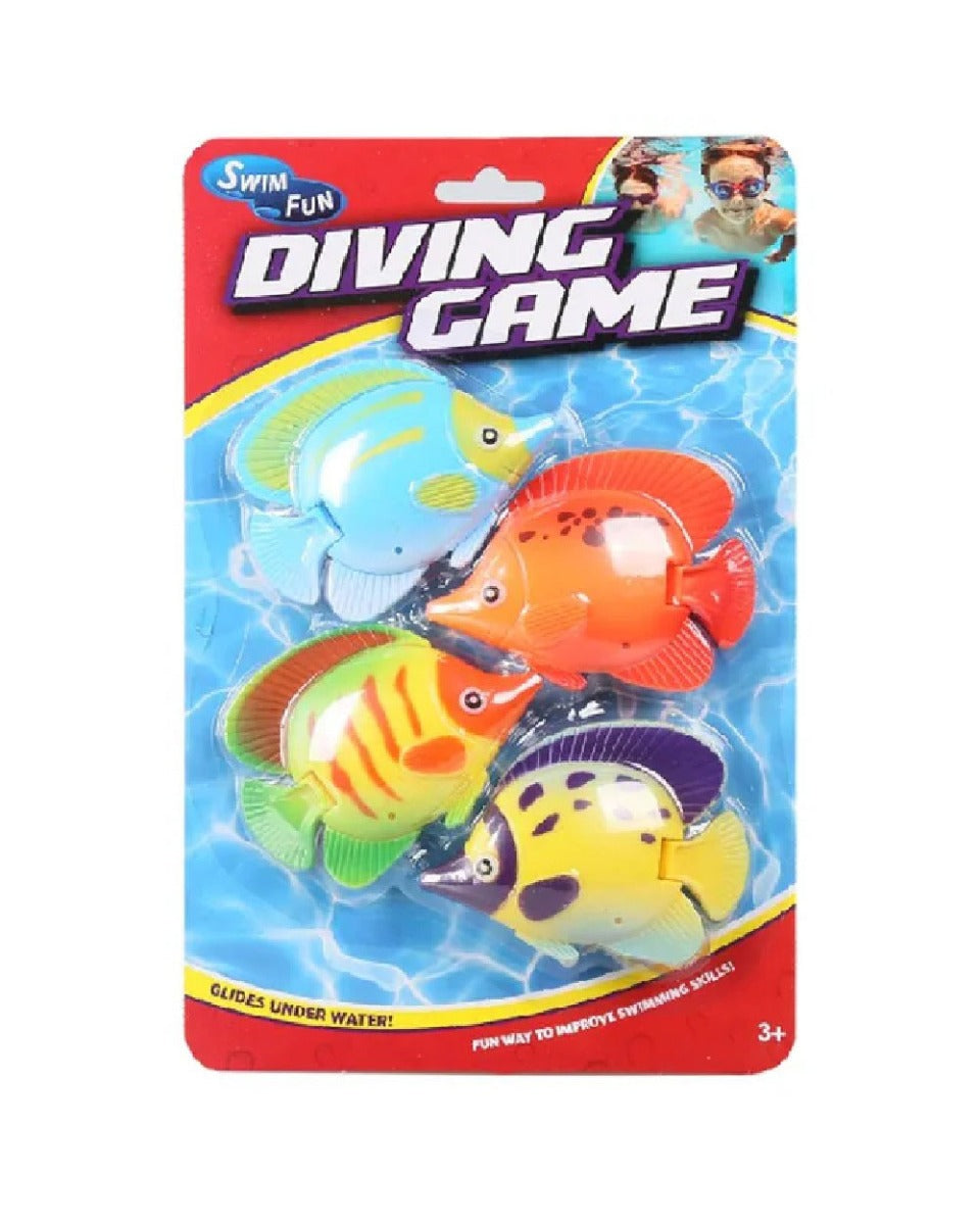 Mondo Diving Regalfish Toys Set of 4 Pieces