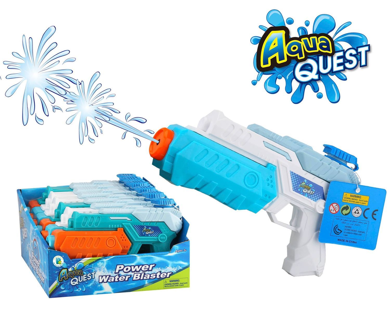Mondo Water Gun 22cm Assorted 1 Piece