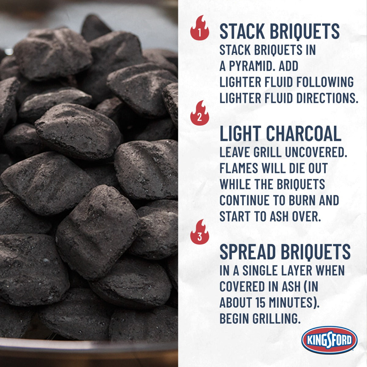 Kingsford Charcoal Briquettes Pack Of 1