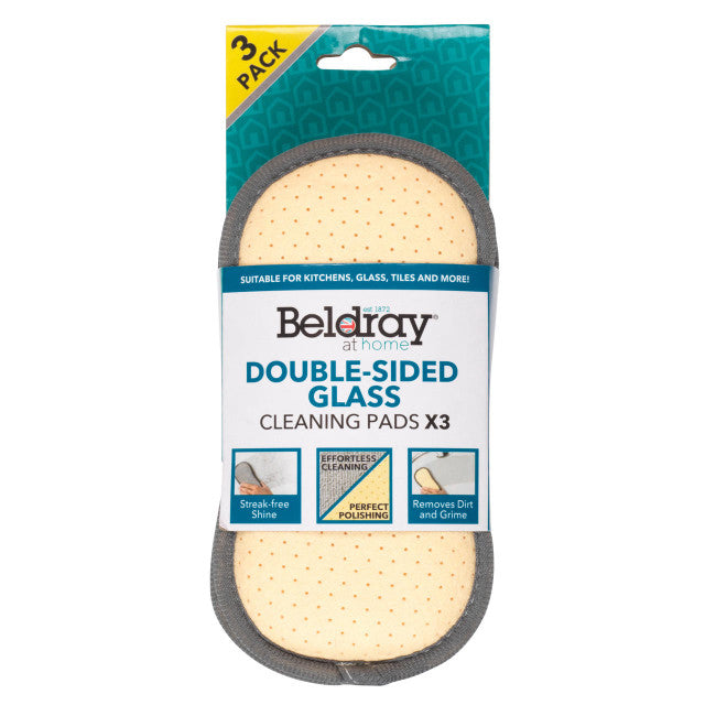 Beldray Double-sided Glass Cleaning Pad X 3