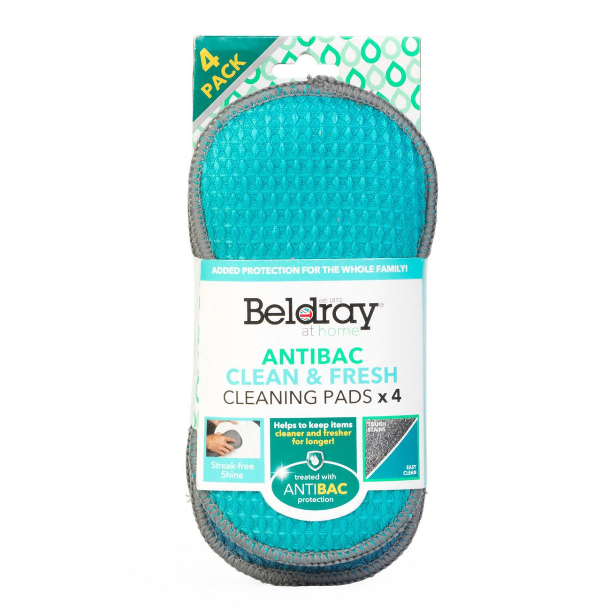 Beldray Antibac Clean & Fresh Cleaning Pads X 4