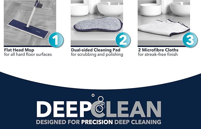 Beldray 4-IN-1 Floor & Surface Cleaning Set