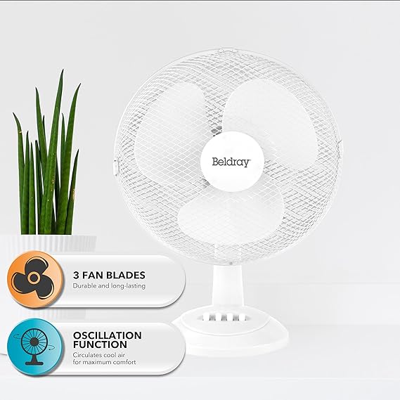 Beldray 12'' Desk Fan (Display Unit)