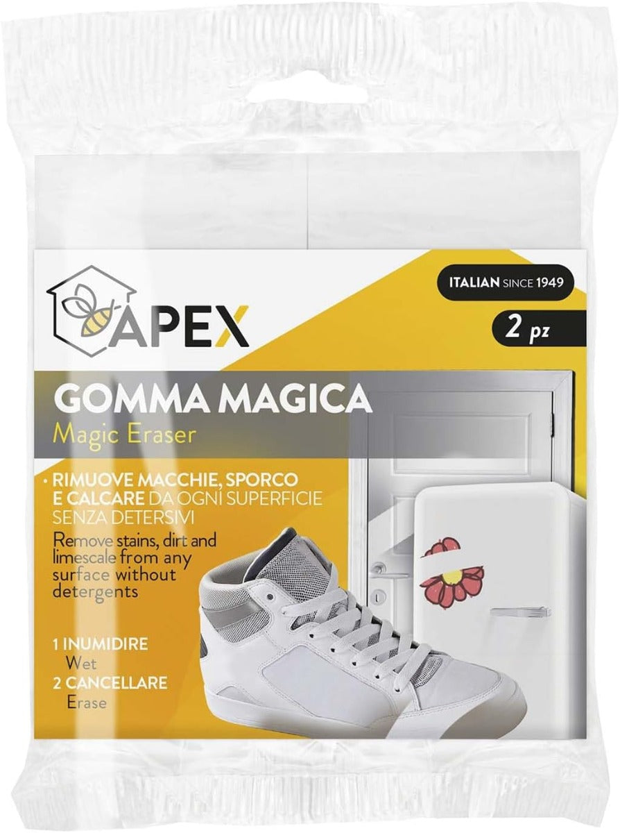 Apex Magic Eraser, Removes Stain & Dirt From Any Surface 2 Sponges