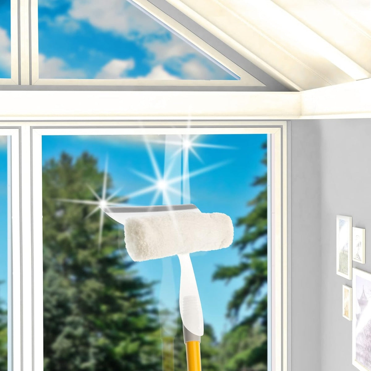 Apex Window Cleaner Wiper With Microfiber 25 cm