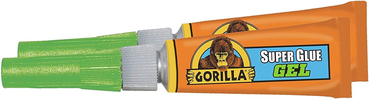 Gorilla Super Glue Gel 2-3G Tubes