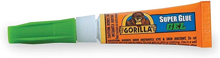 Gorilla Super Glue Gel 2-3G Tubes