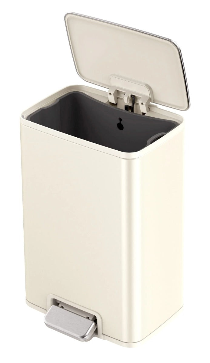 Eko Marina Stainless Steel 20L Step Bin Vanilla