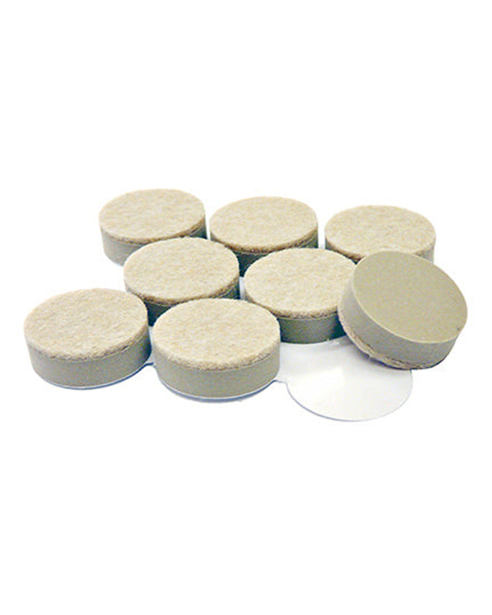 Tru-Guard 1 inch Tan Felt PadsPack of 8