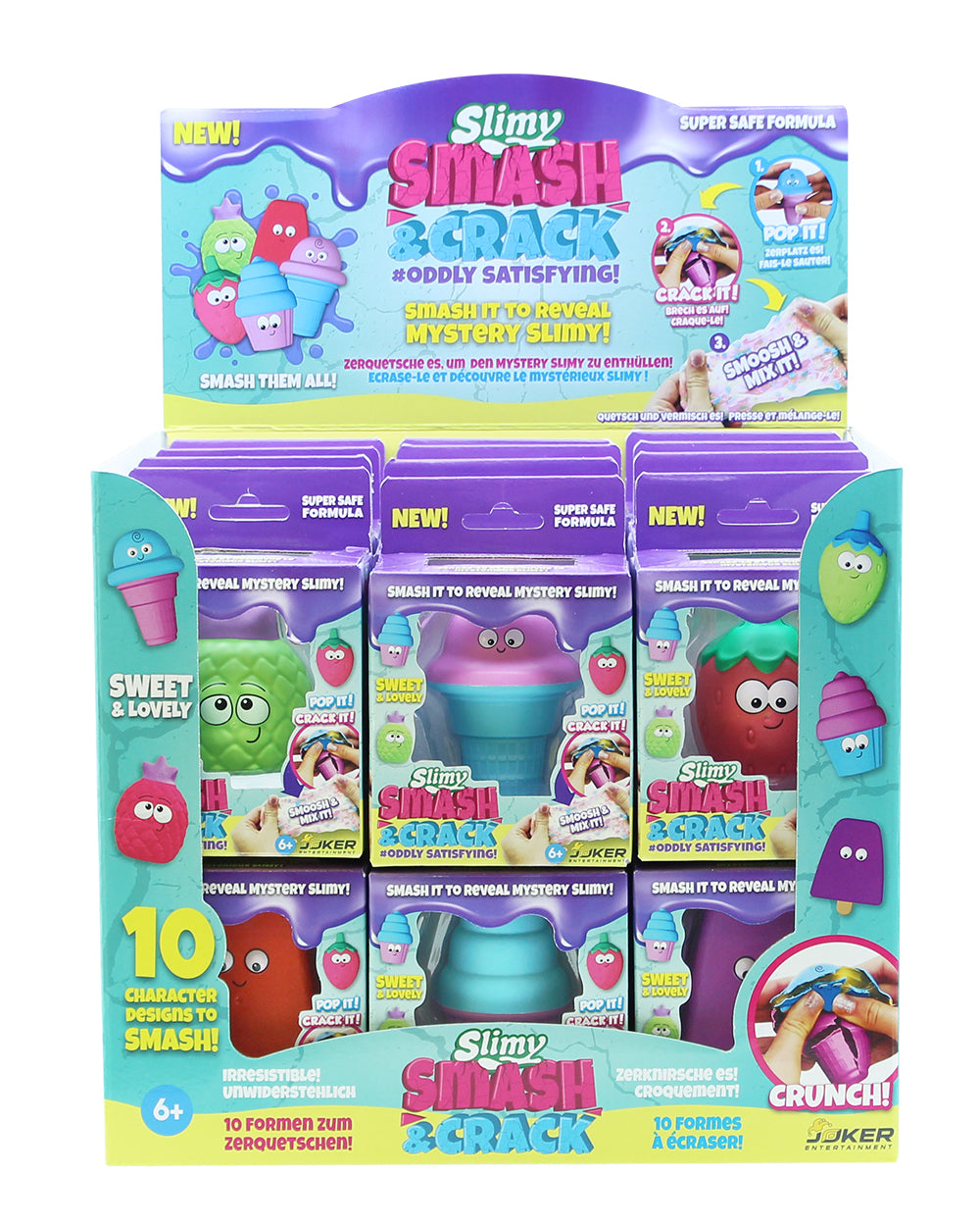 Slimy Smash & Crack Assorted 1 Piece