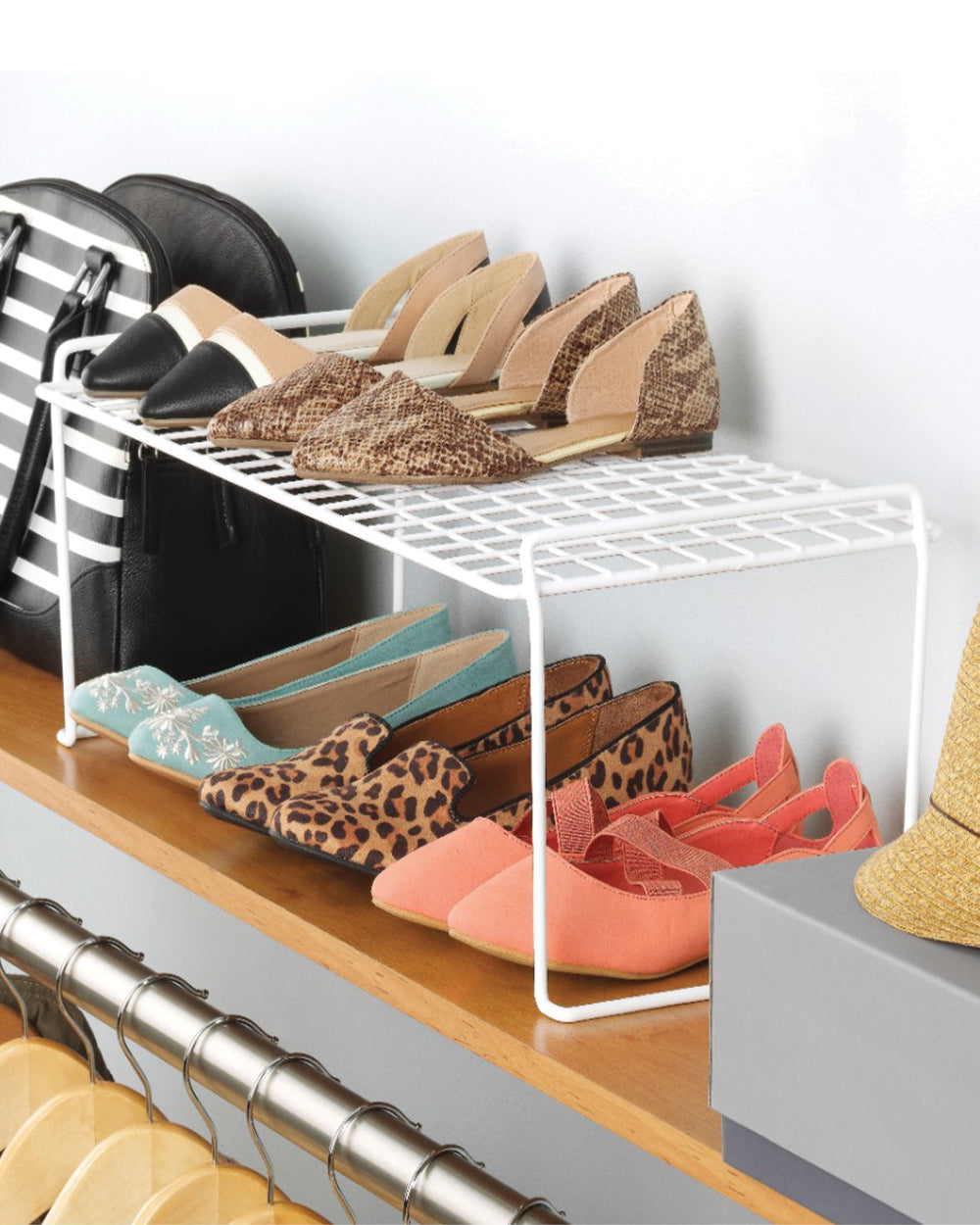 Whitmor Long Stacking Shelf