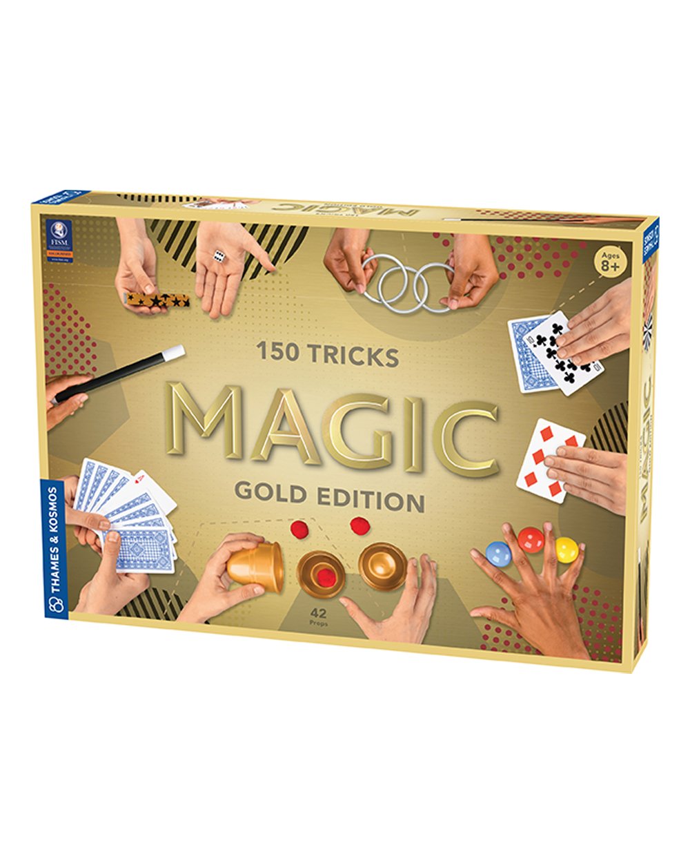 Thames & Kosmos Magic Gold Edition Playset with 150 Tricks