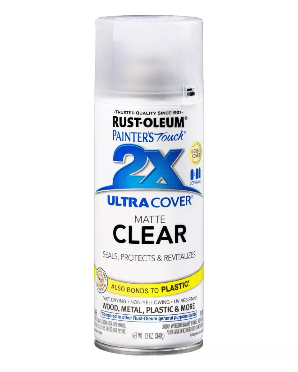 RustOleum PT 2X Flat Matt Clear