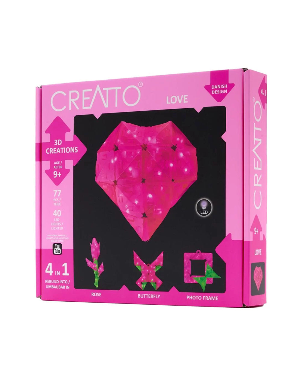 Thames & Kosmos Creatto Love Light-Up Crafting Puzzle Kit