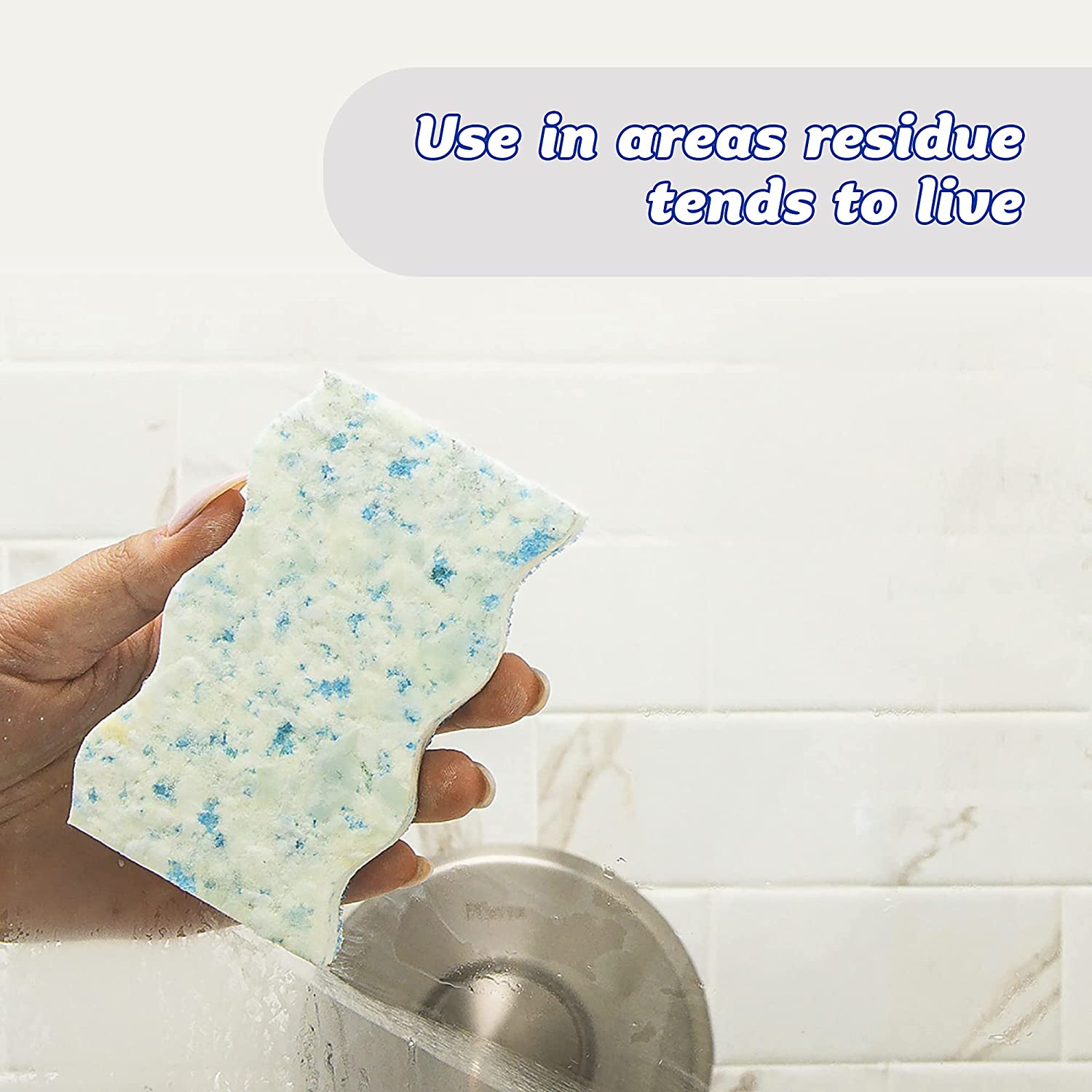 Scrub Daddy Eraser Daddy With Scrubbing Gems Lasts 10X Longer Green