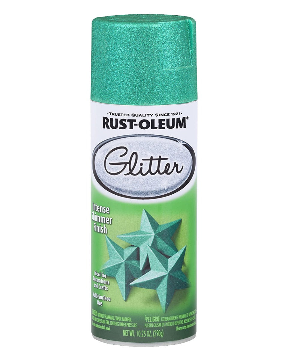 RustOleum 10.25Oz Turquoise Gliter Spray
