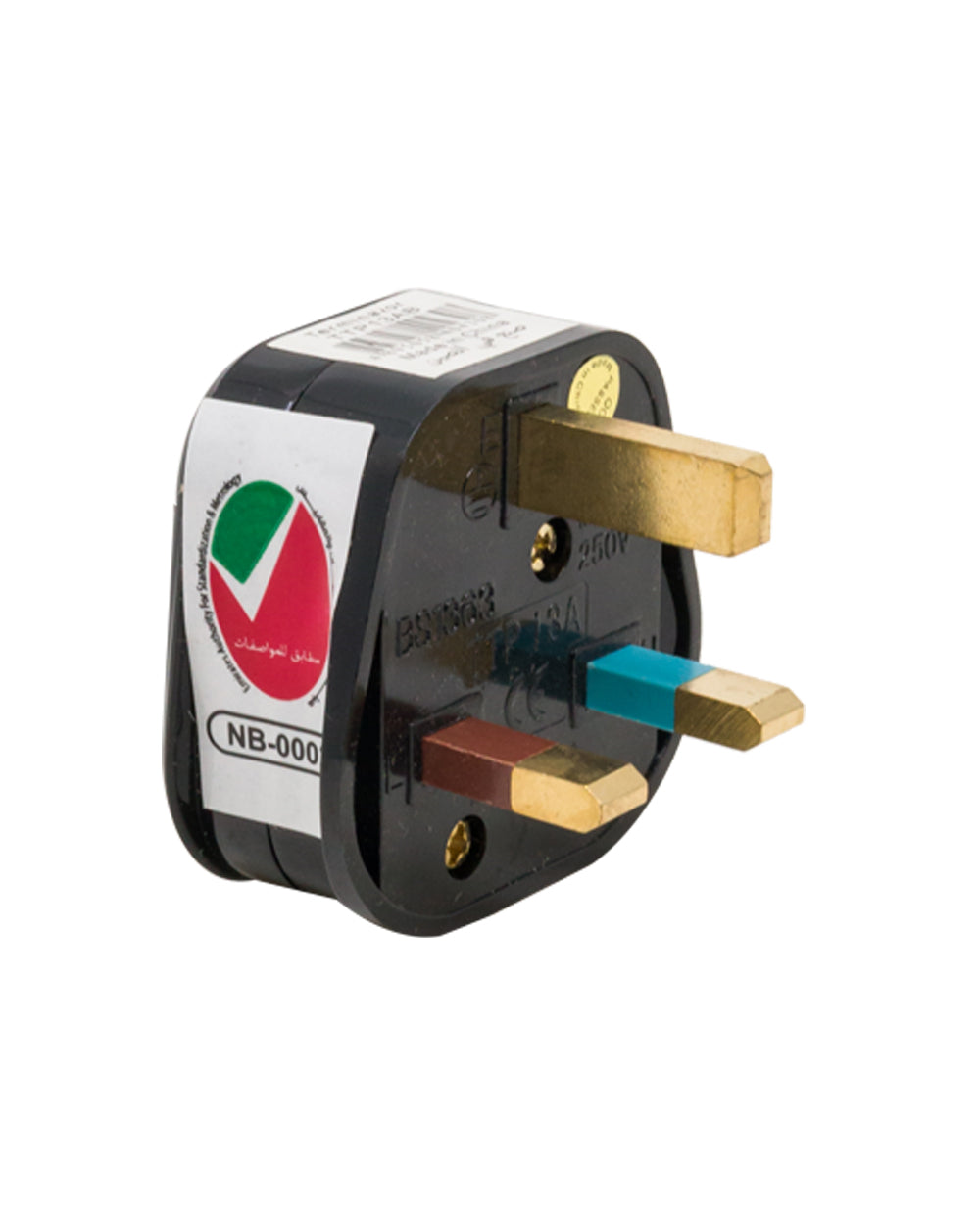 Terminator Top Plug With Indicator 13 Ampere Black Body