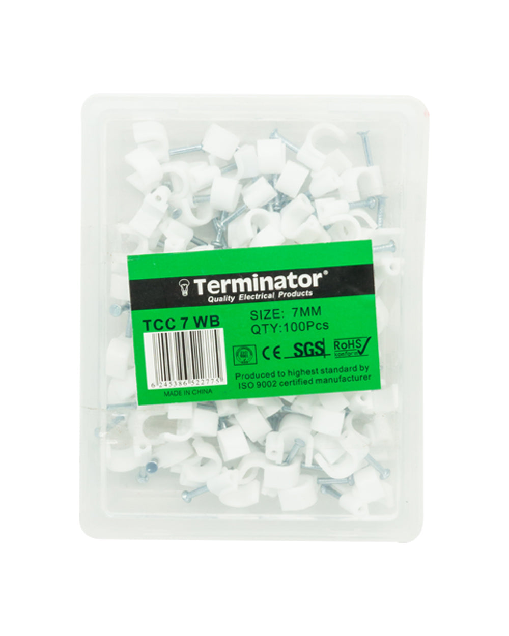 Terminator Cable Clip 7 millimetres