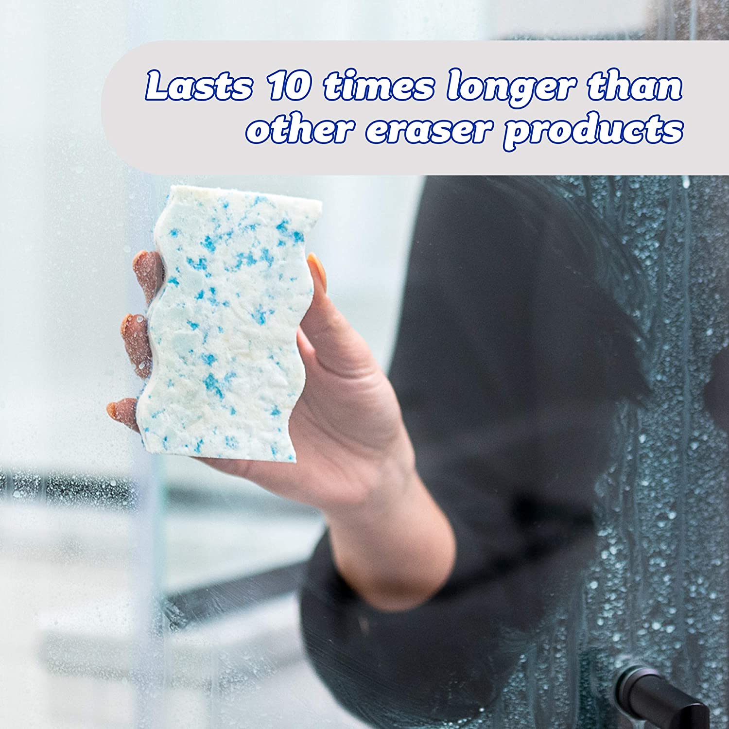 Scrub Daddy Eraser Daddy With Scrubbing Gems Lasts 10X Longer Green