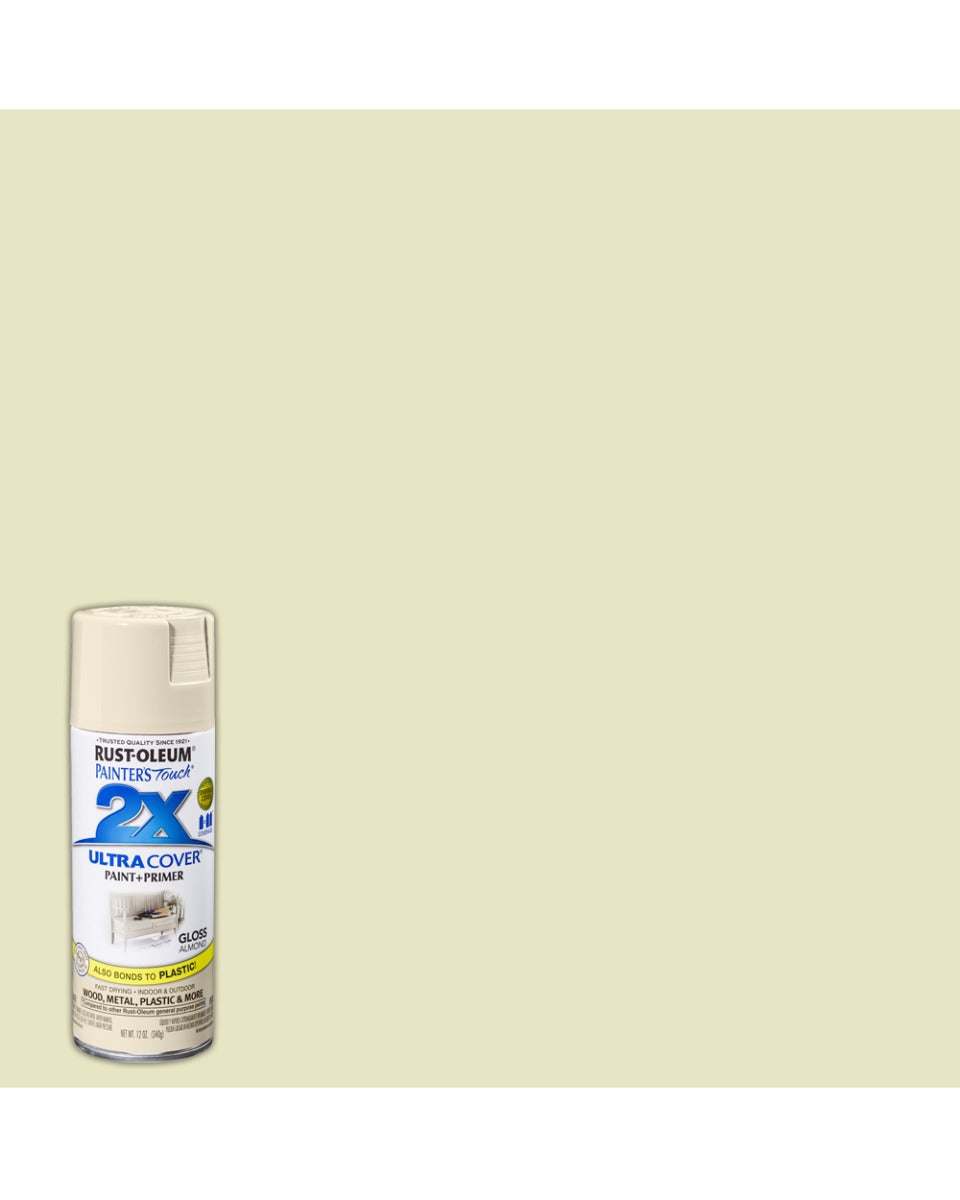 Rustoleum PT 2X Ultra Cover Gloss Almond 12Oz
