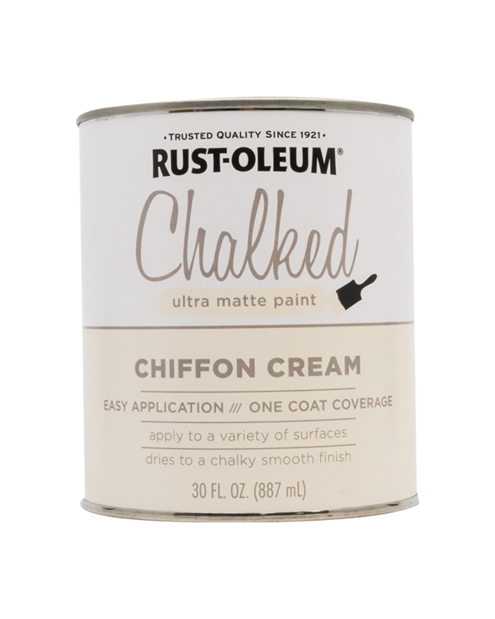 Rust-Oleum Chiffon Cream Chalkboard Paint 30 Oz