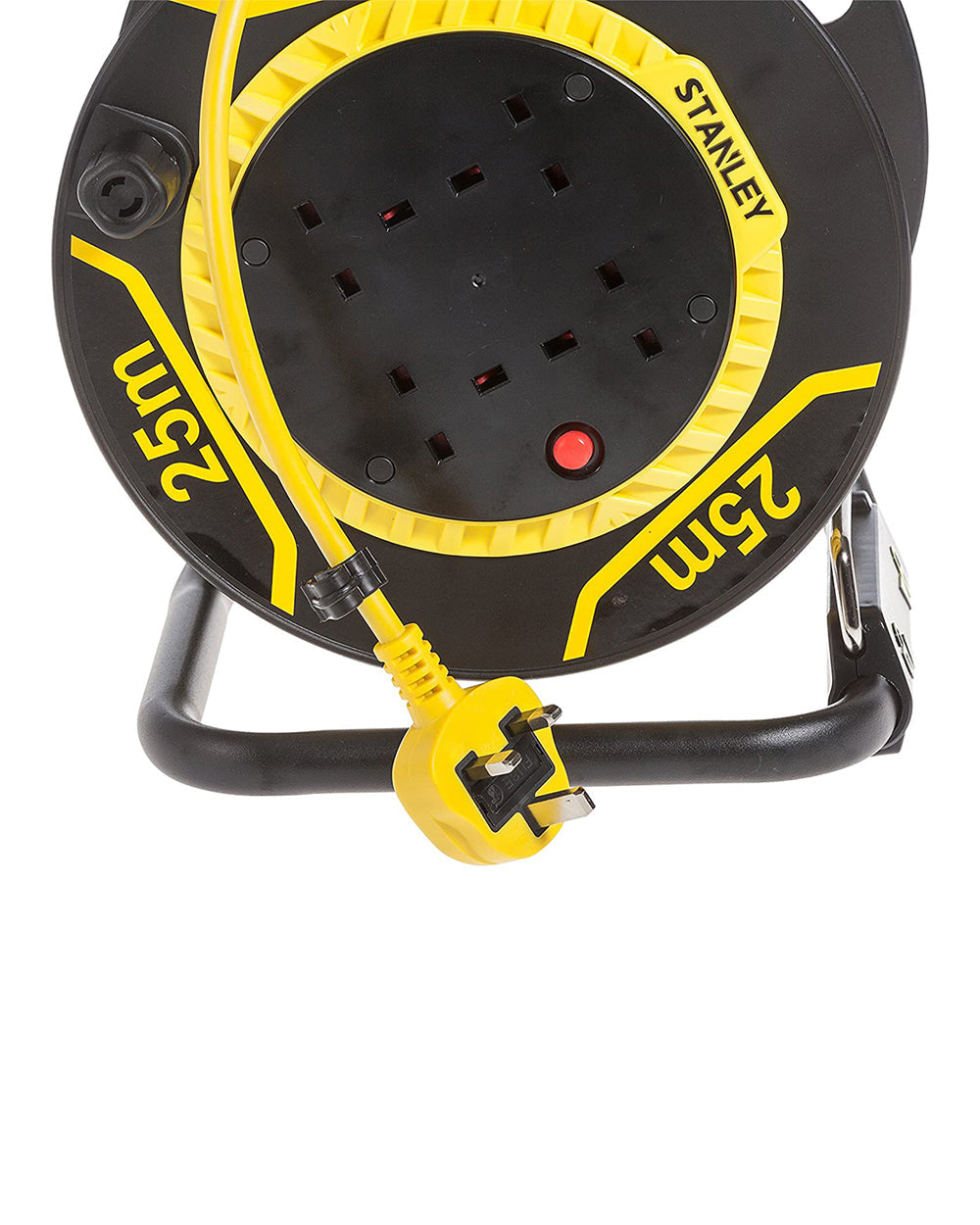 Stanley Cable Reel 4 Sockets with 25 Meter Cable