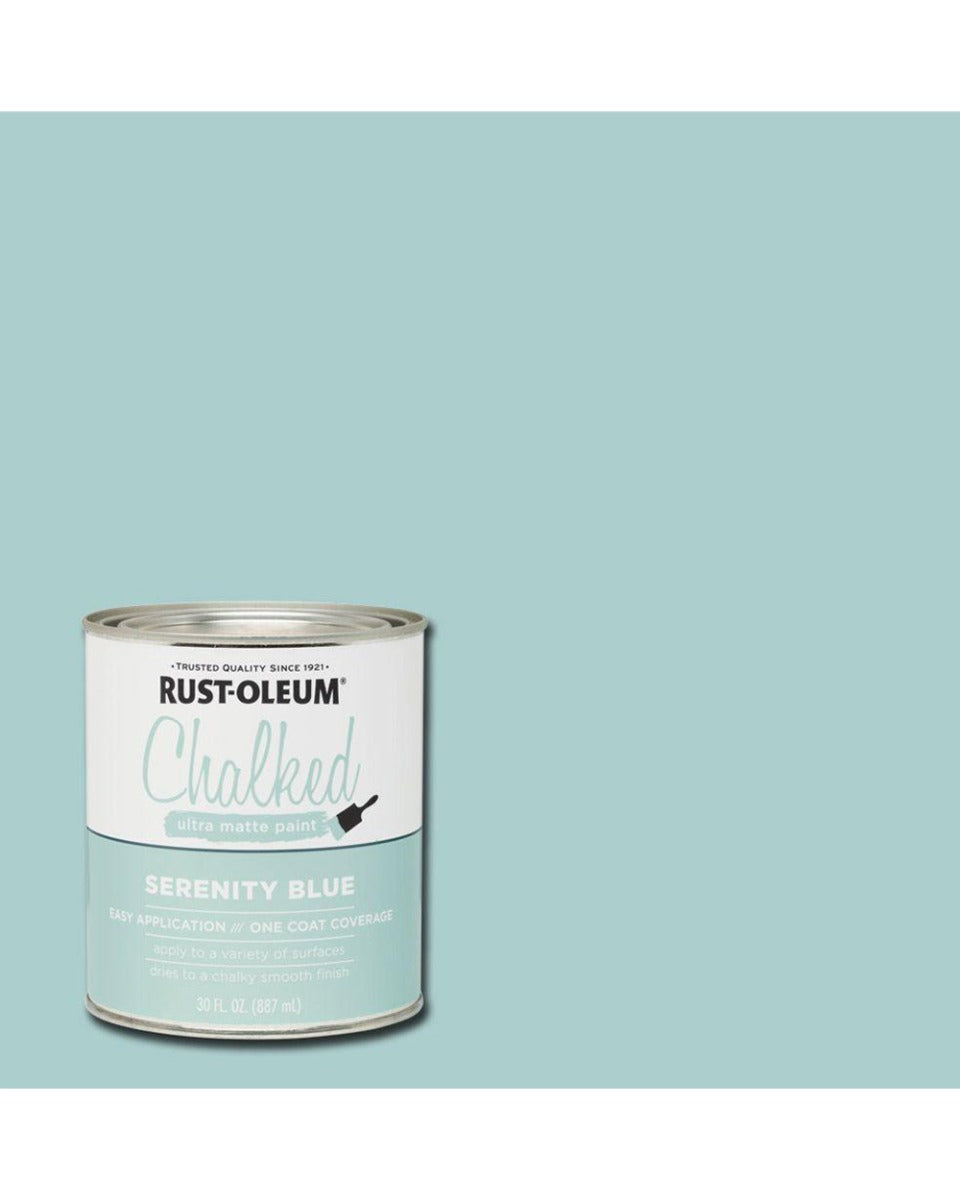 RustOleum 30Oz Blue Chalked Paint