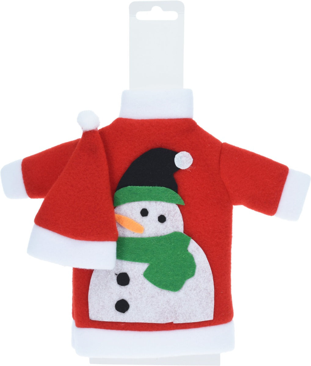 Homesmiths Wine Bottle Santa Jumper Assorted