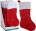 Homesmiths Christmas Stocking 43cm Plush Red