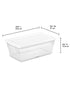 Sterilite 6 Quart Storage Box White Lid
