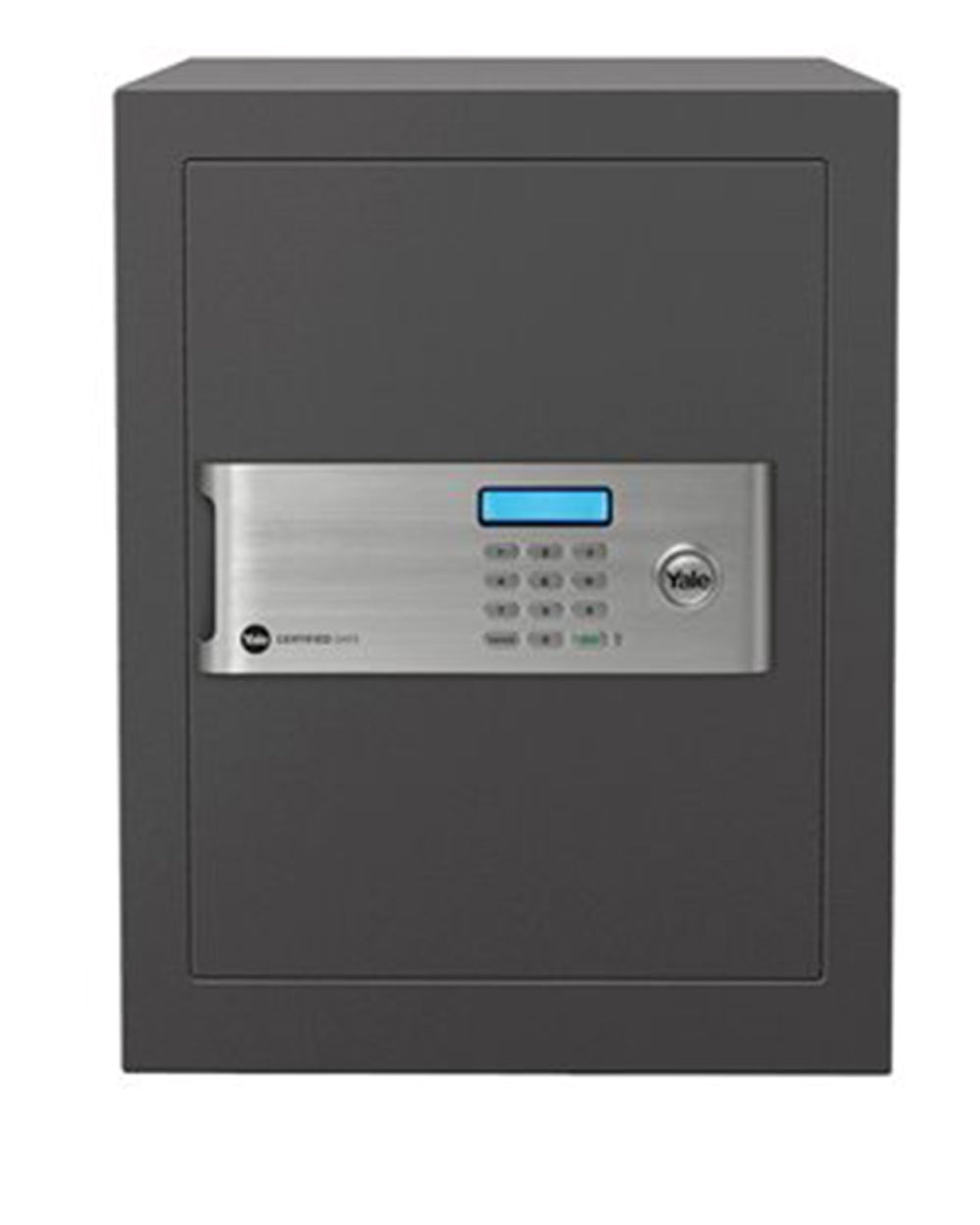 Yale Maximum Security Office Safe with Fingerprint 35.5L Black
