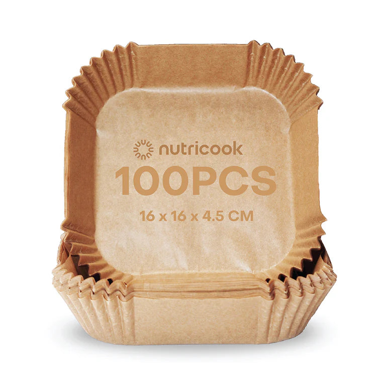 Nutricook Air Fryer Baking Paper 16cm 100 Pieces Per Box