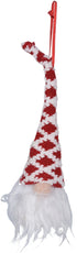 Homesmiths Gnome Hang deco 20cm 3 Assorted Red