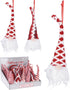 Homesmiths Gnome Hang deco 20cm 3 Assorted Red