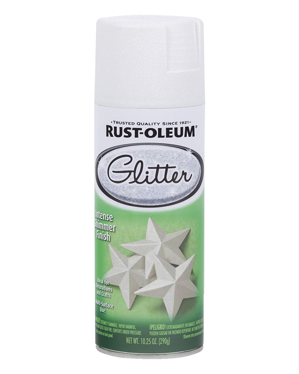 RustOleum 10.25Oz White Glit Spray