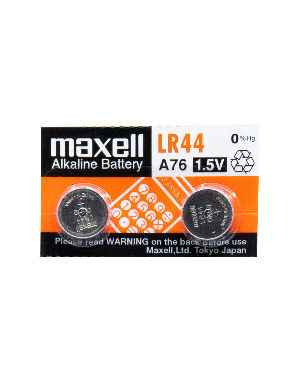 Renata Maxell Alkaline 1.5V LR44