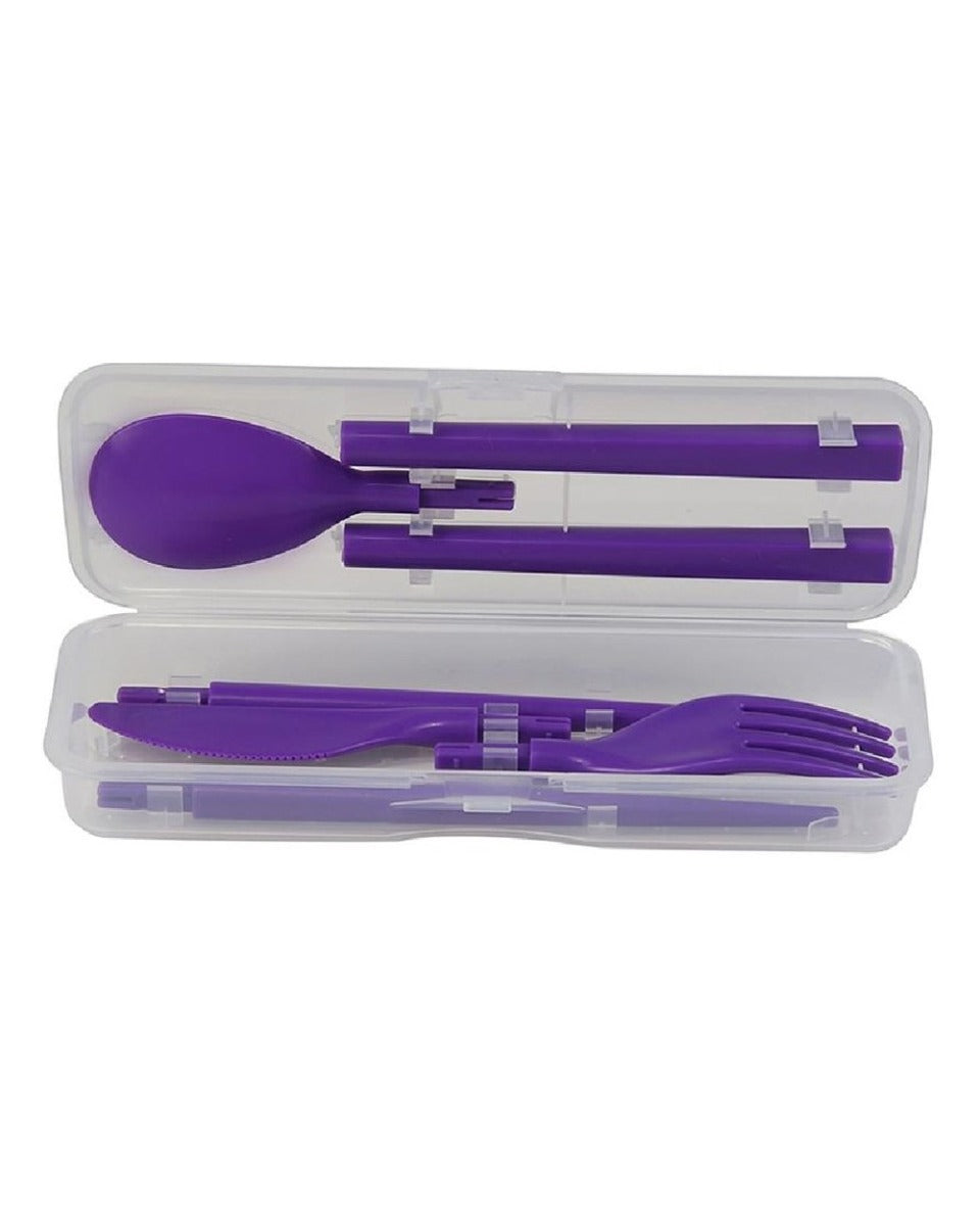 Sistema Cutlery To Go Purple