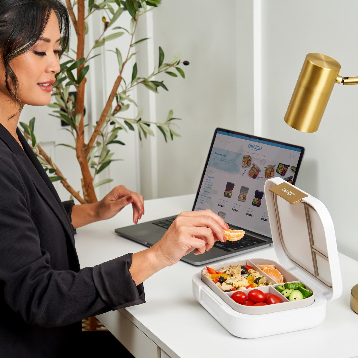 Bentgo Modern Lunch Box White